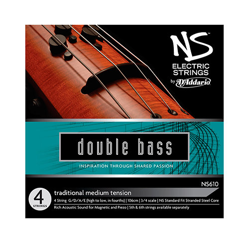 NS610 NS Electric Traditional Bass Strings D'Addario