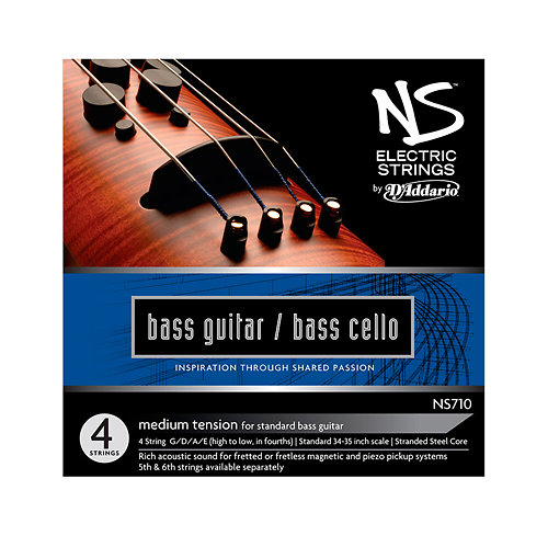 NS710 NS Electric Bass/Cello Strings D'Addario