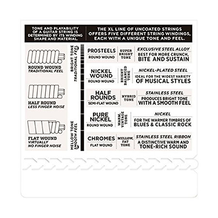 EKXL120 Nickel Wound Super Light Reinforced 9-42 D'Addario
