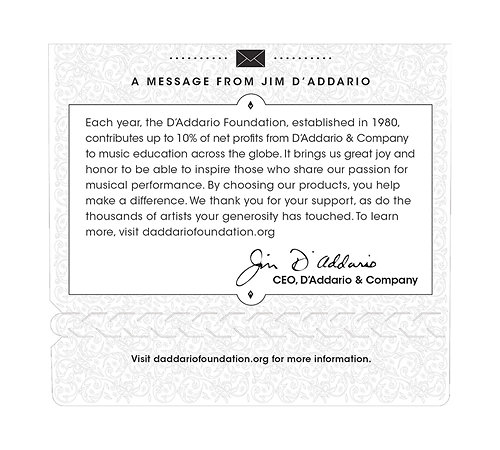 EJ50 Pro-Arté Black Nylon Hard Tension D'Addario