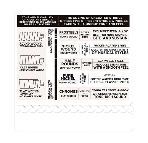 EXL115-3D Nickel Wound Medium/Blues-Jazz Rock 11-49 D'Addario