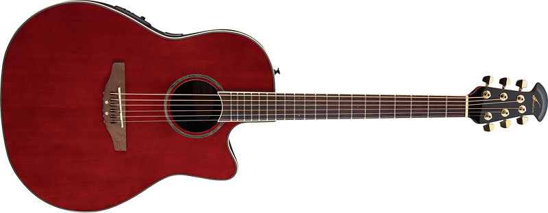 Ovation CC24S CELEBRITY Ruby Red