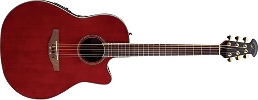 Ovation CC24S CELEBRITY Ruby Red
