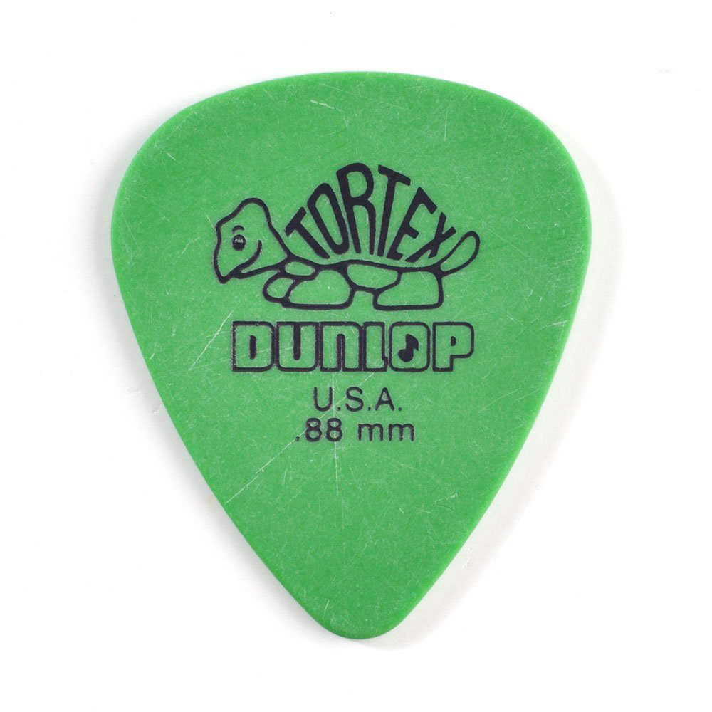 Sachet De 72 Médiators Dunlop Tortex 0,73 Mm - Jaune, Souple/medium, Pour Guitare Et Basse