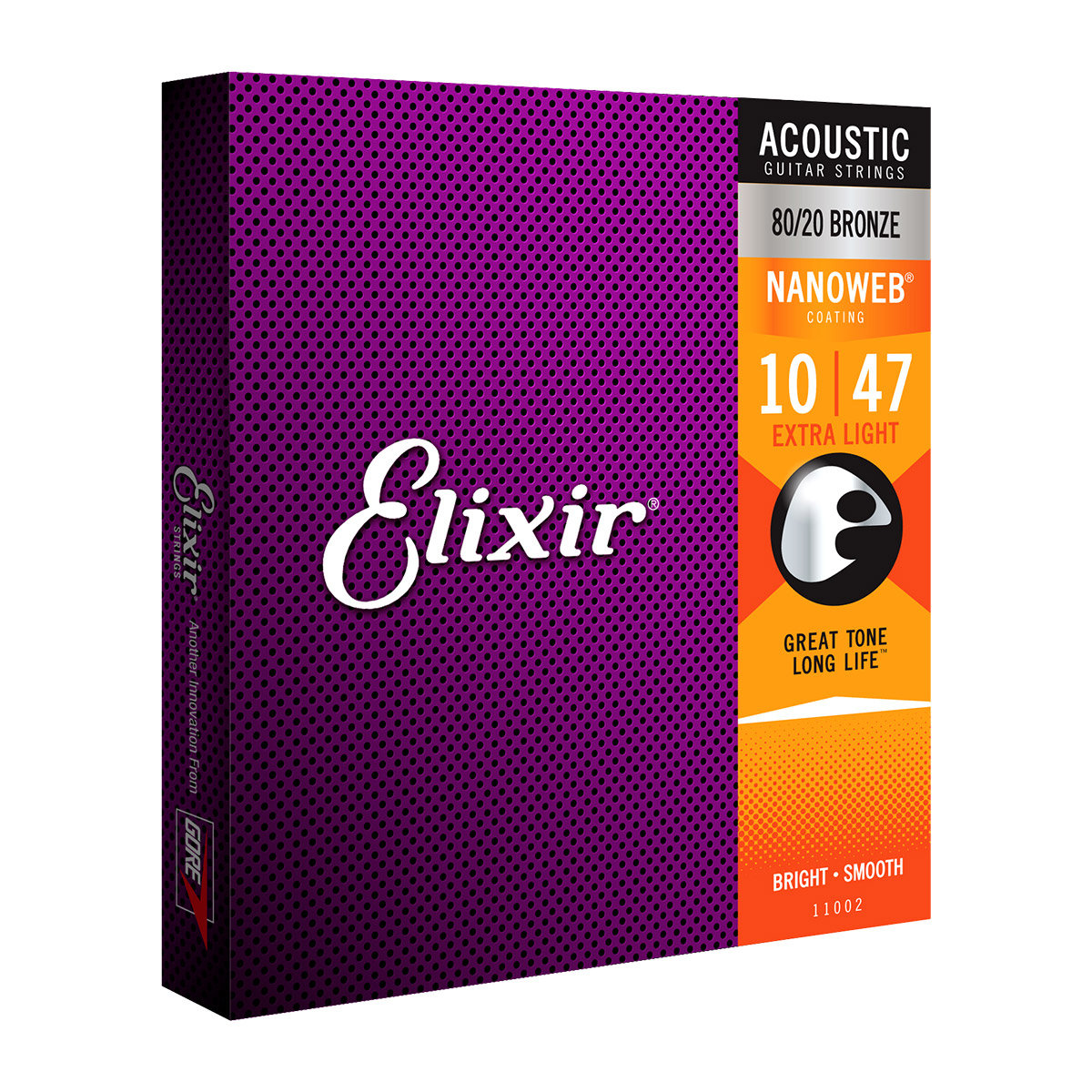 elixir nanoweb extra light acoustic guitar strings