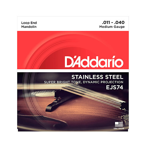 D'Addario EJS74 Stainless Steel 11-40