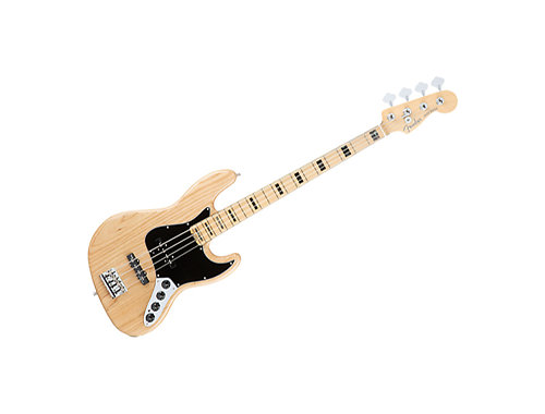 Fender American Elite Jazz Bass Ash Maple Natural + Etui