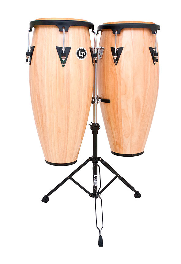 Latin Percussion Aspire Wood Conga Set Natural LPA646-AW