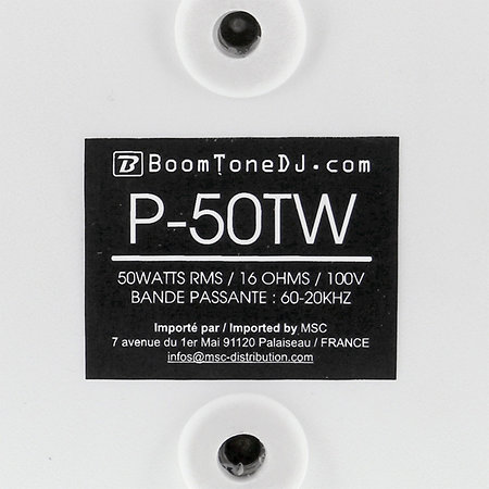 P50TW (Paire) BoomTone DJ