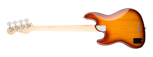American Elite Ash Jazz Bass Tobacco Sunburst MN + ETUI Fender