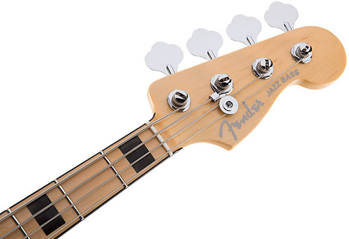 American Elite Ash Jazz Bass Tobacco Sunburst MN + ETUI Fender