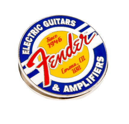 Magnet Clip Guitars and Amps Logo Fender