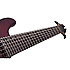 Stiletto Custom basse 6 Vampyre Red Satin Schecter
