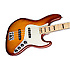 American Elite Ash Jazz Bass Tobacco Sunburst MN + ETUI Fender