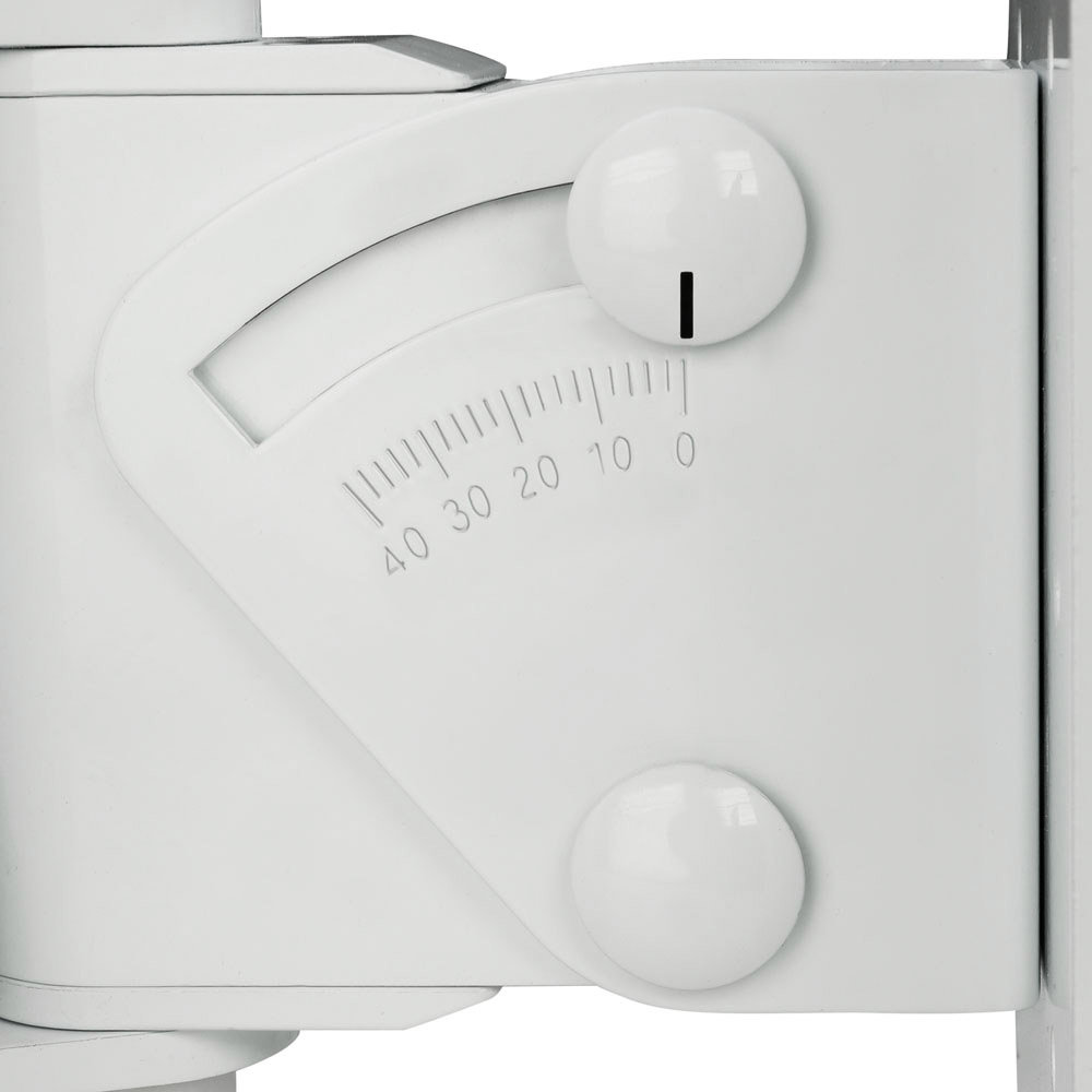 Supporto Da Parete Gravity Per Casse Fino A 20kg - Orientabile 160°, Inclinazione 40° | Piastra Spessa 5mm, Nero/Bianco - Foto 6