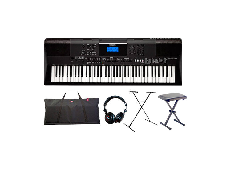 Yamaha PSREW400 Deluxe Bundle Clavier Toucher Dynamique