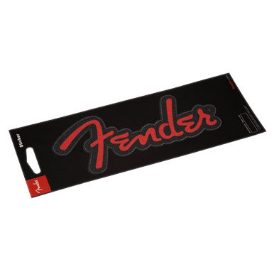Fender Fender Logo Sticker Red Glitter