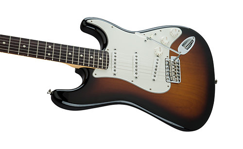 American Special Stratocaster 2-Color Sunburst RW + Housse Fender