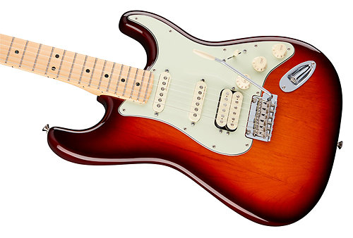 Deluxe Stratocaster HSS Maple Tobacco Sunburst Fender