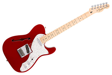 Deluxe Telecaster Thinline Candy Apple Red Fender