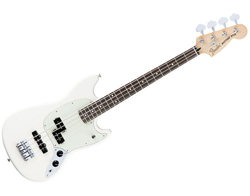 Fender Offset Mustang Bass PJ Olympic White