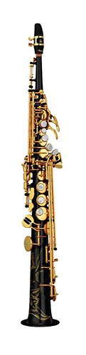 Yamaha YSS 82Z B Saxophone Soprano laqué noir, Custom Z