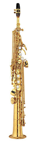 YSS 875 EX HG GP Saxophone Soprano Sol Aigu Plaqué Or Custom EX Yamaha