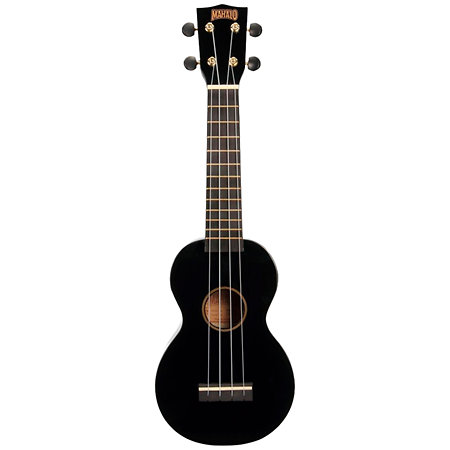 MR1 BK Rainbow Soprano Black + Housse Mahalo
