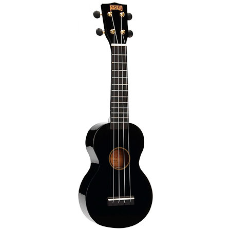 MR1 BK Rainbow Soprano Black + Housse Mahalo