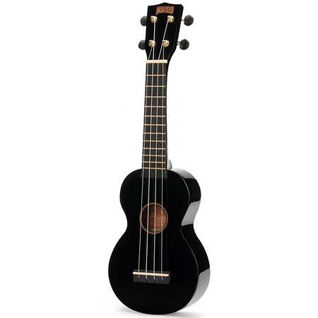 MR1 BK Rainbow Soprano Black + Housse Mahalo