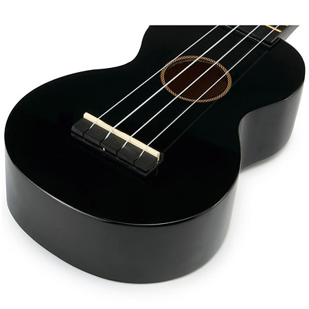 MR1 BK Rainbow Soprano Black + Housse Mahalo