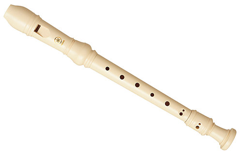 Yamaha YRS 24 B Flûte à bec Soprano, doigté Baroque, Blanche