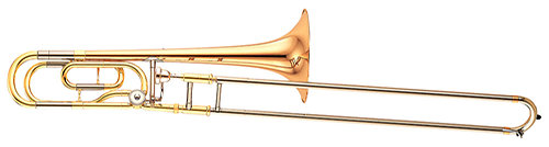 YSL 448 GE II Trombone Complet, Grosse Perce, Pavillon Cuivre Rose Yamaha