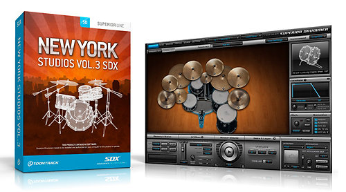 Toontrack New York Studios Vol.3 SDX