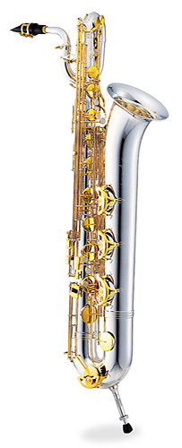 Jupiter JBS 1100 SG Saxophone Baryton, argenté, clés vernies, Sona Pure