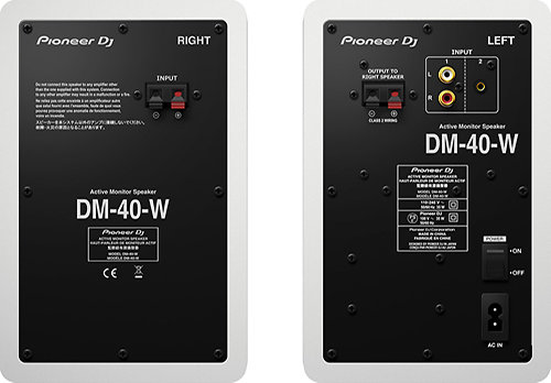 DM-40 W (La paire) Pioneer DJ