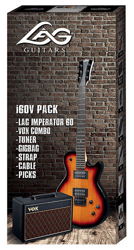 LAG Pack Imperator 60 Tobacco Sunburst + VOX PATHFINDER 10
