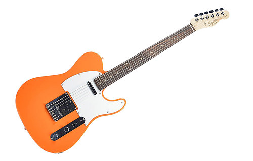 Affinity Telecaster Competition Orange : T Style Guitar Squier