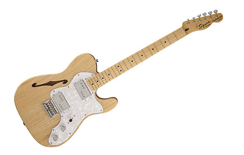 Squier by FENDER Vintage Modified 72 Tele Thinline Natural