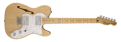 Vintage Modified 72 Tele Thinline Natural Squier by FENDER