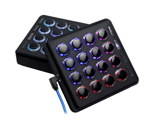 DJ TechTools MIDI Fighter 3D Black