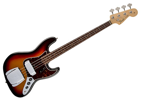 ベース Fender USA American Vintage 64 jazz bass Fender American Vintage 64 Jazz Bass 3 Color Sunburst