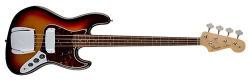 Fender American Vintage 64 Jazz Bass 3 Color Sunburst