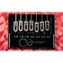 M-1007B ET ltd Baritone Evertune 7 cordes Cranberry Burst + Etui LTD