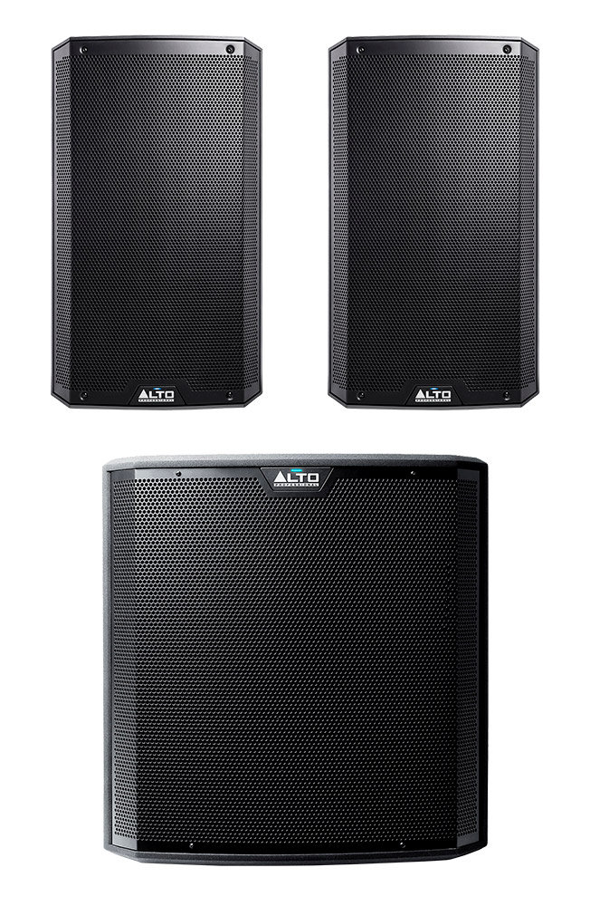 Ts212 ALTO TS212 Bundle 3 - Enceinte - Système amplifié SonoVente.com