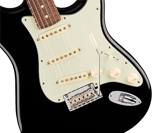 American Pro Stratocaster Black RW + Etui Fender