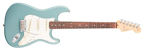 American Pro Stratocaster Sonic Gray RW + Etui Fender