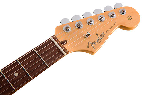 American Pro Stratocaster Antique Olive RW + Etui Fender