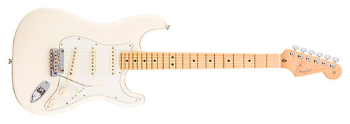 Fender American Pro Stratocaster Olympic White MN + Etui