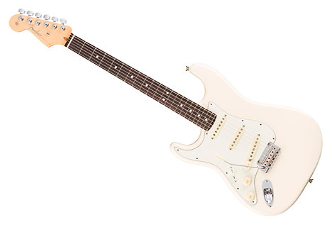 Fender American Pro Stratocaster LH Olympic White RW + Etui